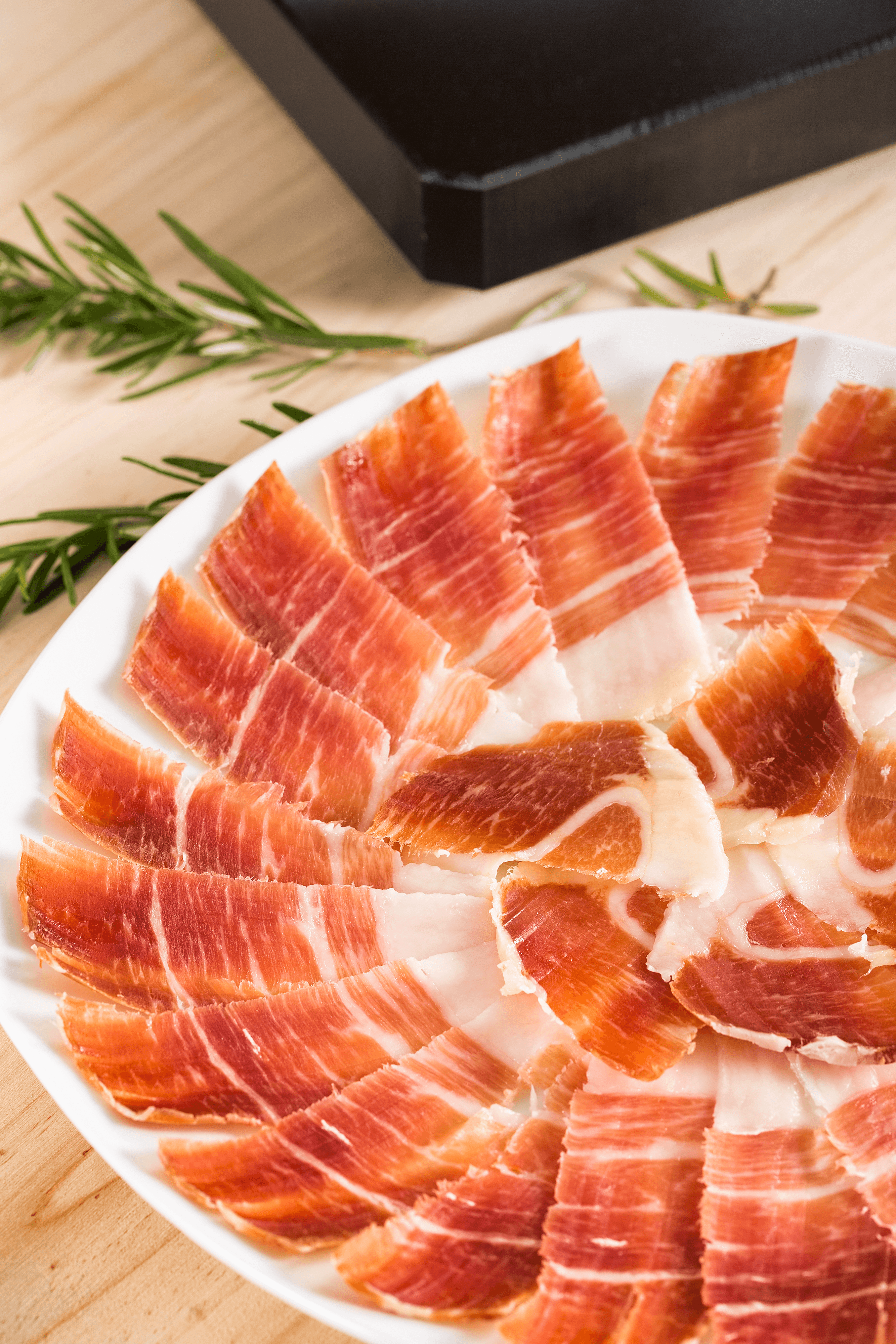 Calidad del jamón Curado con tocino infiltrado